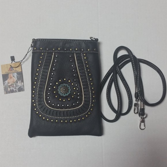American Bling Handbags - Black American Bling Crossbody Bag